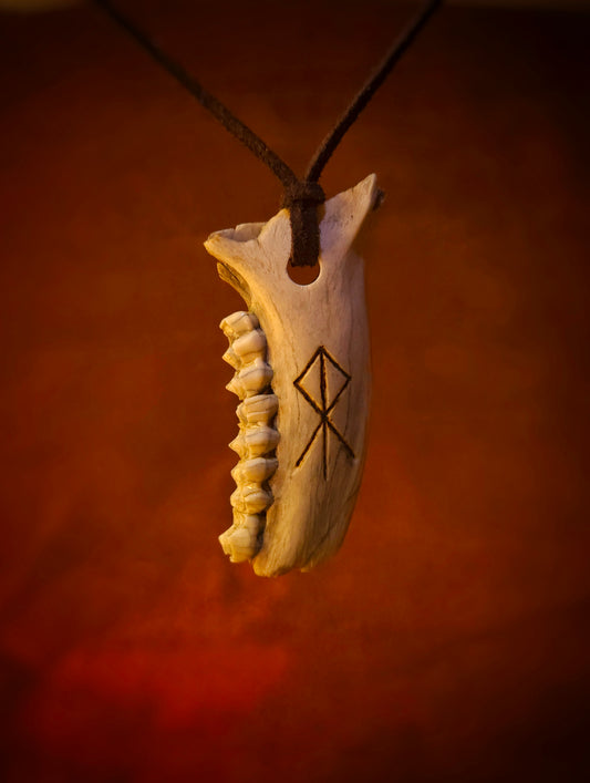 Deer Jaw Necklace